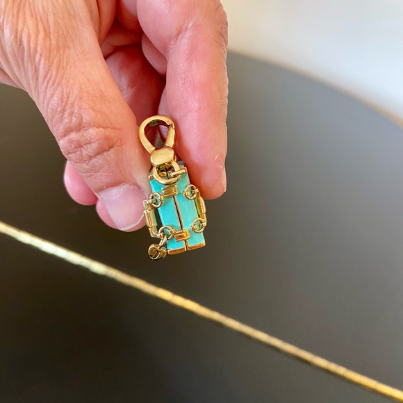 authentic rare vintage Juicy Couture enamel suitcase charm - Picture 12 of 17